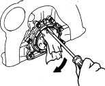  Замена заднего уплотнительного кольца коленчатого вала Toyota Camry