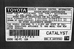  Общая информация Toyota Camry